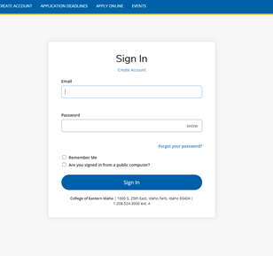 sign in